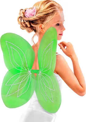 Produktbild von Grüne Märchen Glitzerflügel für Mädchen