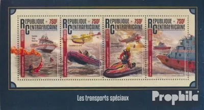 Produktbild von Briefmarken Zentralafrikanische Republik 2016 Mi 6150-6153 Kleinbogen (kompl. Ausgabe) postfrisch Sondertransport