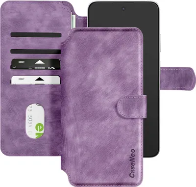 Immagine prodotto di Avizar, custodia MagSafe per smartphone fino a 6,1 pollici pieghevole a portafoglio, viola
