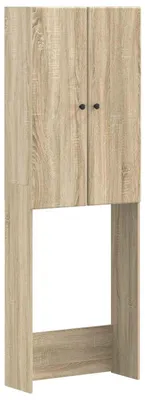 Zdjęcie produktu dla vidaXL Szafka pod umywalkę BREDA, sosna Sonoma, 66 x 25,5 x 190 cm