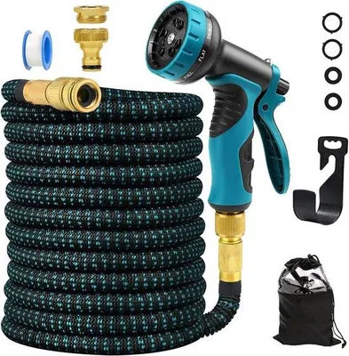 Immagine prodotto di Tubo da giardino flessibile da 30 m, ideale per il giardino e l'auto
