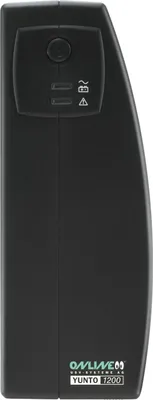 Immagine prodotto di UPS online YUNTO 1200 - UPS - AC 230 V - 720 Watt - 1200 VA - 2 x 12 V / 7 Ah - USB - Prese di uscita: 5
