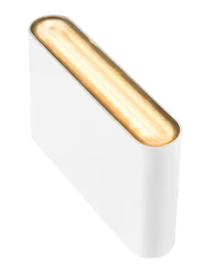 Produktbild von SLV 1007143 OVAL 14 WL, Wandaufbauleuchte 2700/3000K, 6W, weiß IP65
