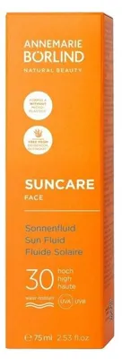 Zdjęcie produktu dla Annemarie Börlind Suncare Fluid przeciwsłoneczny do twarzy SPF 30 (75 ml)