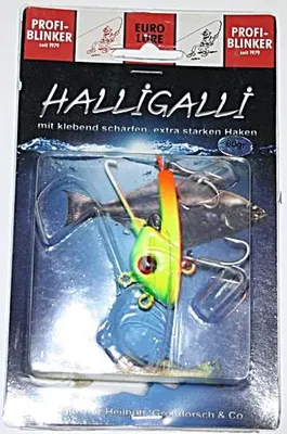 Zdjęcie produktu dla Profesjonalna przynęta Halligalli 80 g z dwoma potrójnymi haczykami Firehead Przynęta pionowa