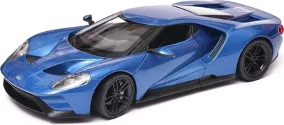 Produktbild von FORD GT 2017 blau, WEL24082W-B, Maßstab1/24, WELLY