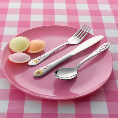 Immagine prodotto di Set di posate per bambini Amefa da 3 pezzi PRINCESS