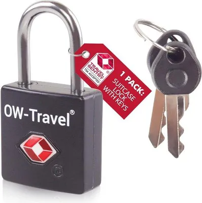 Produktbild von TSA-Schloss für Gepäck und Rucksäcke – Sicheres Koffersperre