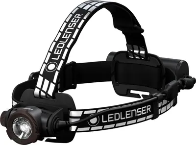 Produktbild von Ledlenser H7R Signature Stirnlampe schwarz, 1200 Lumen max, bis 260 m Leuchtweite, 259g, bis 65 Std Laufzeit, IP67, mit Akku