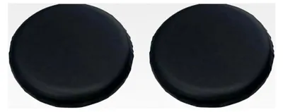 Produktbild von 2 Stück runde Barhockerkissen für 28-33 cm, wasserdichte Barhockerbezüge, schwarz