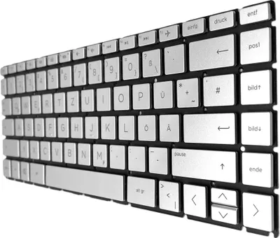 Immagine prodotto di IT -Telaio della tastiera nero, illuminazione compatibile per HP Pavilion x360 14-cd0500nz