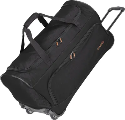 Obrázek produktu pro Travelite Cestovní taška Basics Fresh Wheeled Duffle Black 89 l