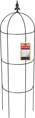 Produktbild von KADAX Rankobelisk aus pulverbeschichtetem Stahl, 3D-Rankobelisk, Rankhilfe, Obelisk