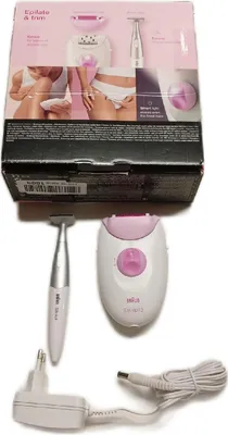 Produktbild von Braun Silk-épil 3 3-321, Weiß, 20 Pinzette, Achselhöhlen, Depilation, AC