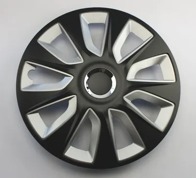 Produktbild von SET Radkappen Radzierblenden 4er Satz 17 Stratos RC black-silver