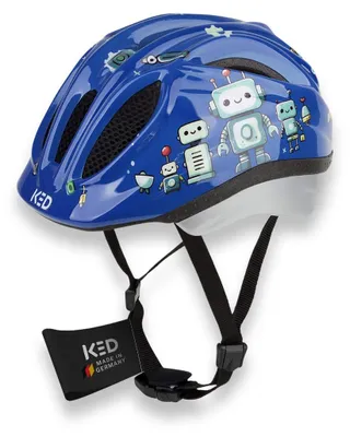 Produktbild von Fahrradhelm Kinder, Robotdesign, Größe 44-49 cm, mit Insektenschutznetz