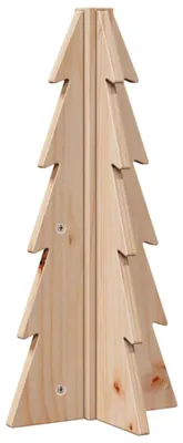 Zdjęcie produktu dla vidaXL Choinka drewniana do dekoracji 49 cm z litego drewna sosnowego