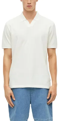 Produktbild von s.Oliver Herren Polo-Shirt – Regular Fit, Jacquard-Struktur, Kurzarm