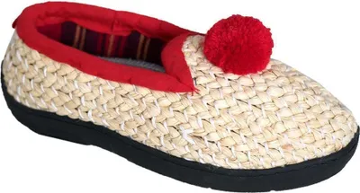 Produktbild von Strohschuhe Mais handgeflochten rot 29
