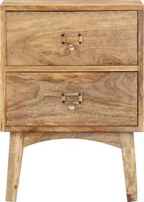 Zdjęcie produktu dla vidaXL Szafka nocna 40 x 35 x 55 cm z litego drewna mango
