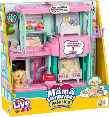 Zdjęcie produktu dla COBI Little Live Pets: Mama Niespodzianka Klinika 26673