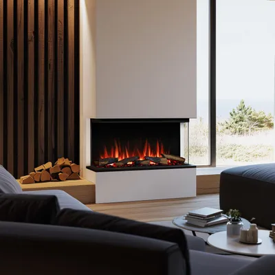Obrázek produktu pro Elektrický krb BALDERIA Athena smart 36 – vestavný krb – černý