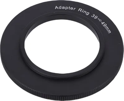Obrázek produktu pro 39 mm až 49 mm adaptér objektivu fotoaparátu, hliníková slitina, mezikroužek pro bezzrcadlovky