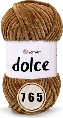 Produktbild von YarnArt Dolce 765 braun