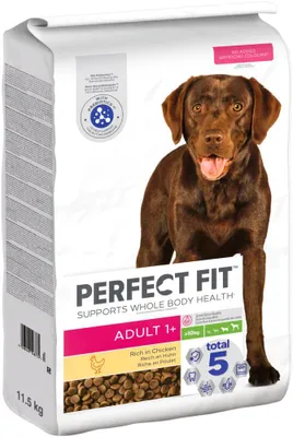 Produktbild von PERFECT FIT™ Hund Beutel Adult 1+ >10kg mit Huhn 11,5kg