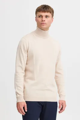 Produktbild von SOLID SDAgrio Herren Rollkragenpullover Pullover mit Rollkragen Rippbündchen 100% Baumwolle Regular fit