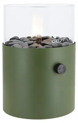 Produktbild von Cosifire Tischfeuer COSISCOOP XL moss green | Ø 20,5x30cm