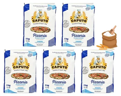 Produktbild von Pizzeria Pizzamehl 5x5kg - Caputo