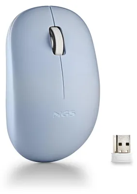 Image de Souris sans fil NGS FOGPROBLUE Bleu 1000 dpi (1 pièce)