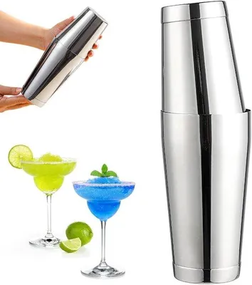 Produktbild von Cocktailshaker-Set für Anfänger, Edelstahl, 2-teilig