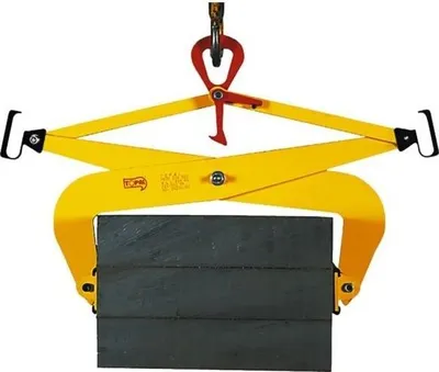 Produktbild von TRACTEL Blockzange 500 kg Tragkraft 100-250 mm Spannweite, lastschonend