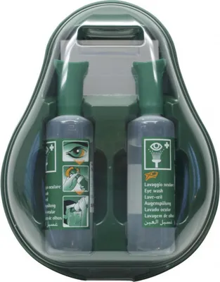 Produktbild von Augenspülstation in Wandbox 2x Augenspülflasche 500 ml