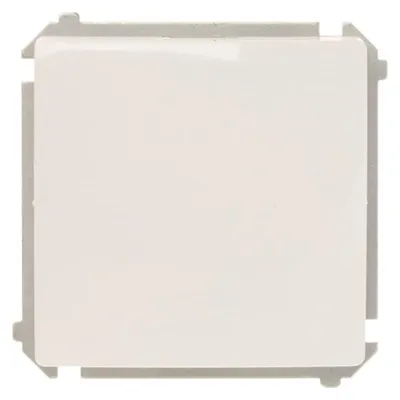 Image de Interrupteur unipolaire 10AX 250V sans marquage blanc brillant Contact Simon BMW2.01/11