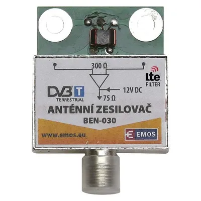 Obrázok produktu pre Anténny predzosilovač 30dB VHF/UHF 70337
