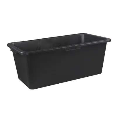 Obrázek produktu pro 1x kbelík na maltu 65 litrů na stavbu, do domácnosti, na zahradu, kbelík na maltu, extrémně robustní stavební kbelík se zesíleným dnem