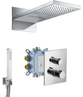 Zdjęcie produktu dla PaulGurkes System prysznicowe z termostatem podtynkowym 3-drożnym
