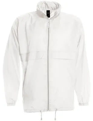 Produktbild von B&C Sirocco Leichte Herren Jacke FK104 (3XL) (Weiß)