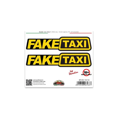 Immagine prodotto di Adesivo Standard Taxi finto 10x12cm