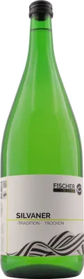 Produktbild von Silvaner Kabinett Frankenwein | Weißwein vom Weinkeller Fischer in Wiesentheid | 1 l. Flasche