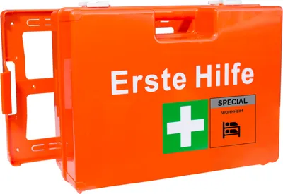 Produktbild von Verbandkasten "SPEZIAL WOHNHEIM" Premium Erste Hilfe Koffer DIN 13157 620143