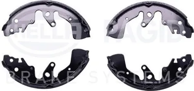 Produktbild von HELLA Bremsbackensatz Trommelbremse Hinten für SUZUKI Grand Vitara II SUV (JT, TE, TD) 254mm 8DB 355 000-261