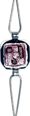 Produktbild von Armband mit Glasstein Violett  Fusing