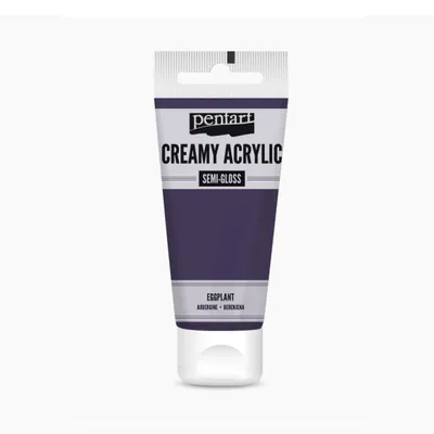 Obrázek produktu pro PENTART Krémový akrylový hedvábný lesk, 60 ml, lilek