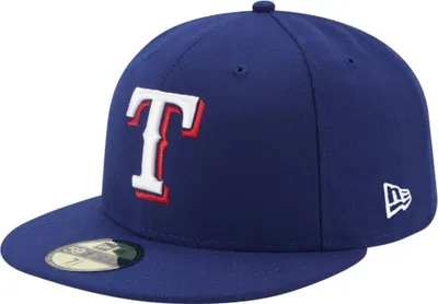 Produktbild von New Era 59Fifty Cap - AUTHENTIC Texas Rangers royal
