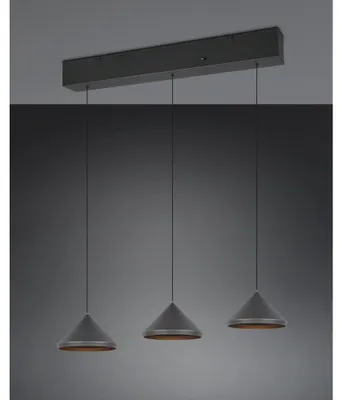 Produktbild von Trio - Hängelampe LAGUNA - Schwarz - 0x0x200 cm