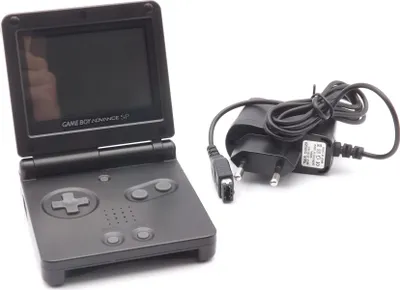 Produktbild von Nintendo Game Boy Advance SP Handheld Spielkonsole Schwarz